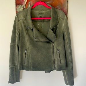 Moto faux suede jacket from Ever Eve , like new , super soft